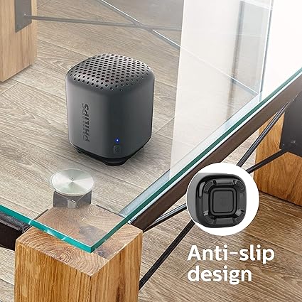 Philips Bt2003GY/94 Portable 3W Wireless Speaker-Wireless Speaker-dealsplant