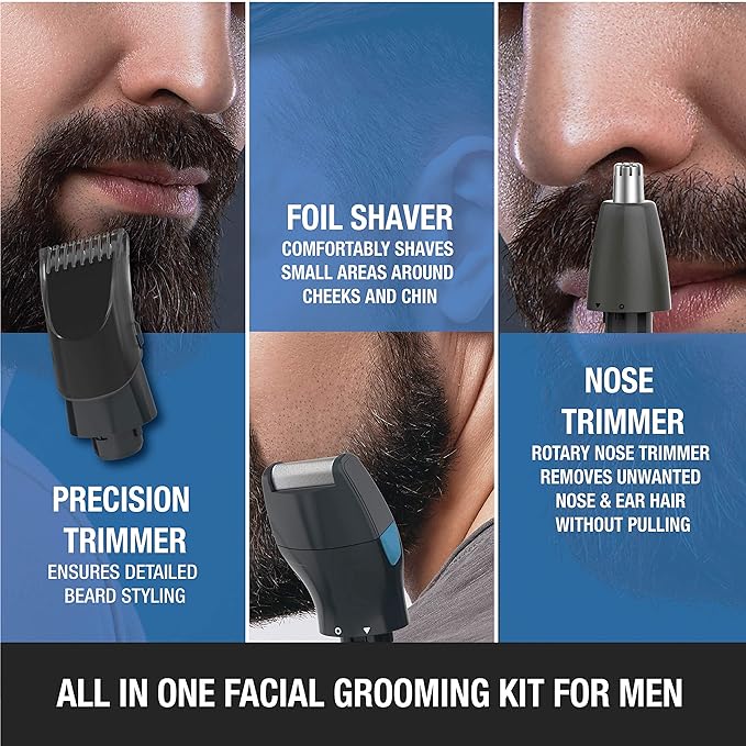 Havells GS6351 Battery Operated Men's Personal Groomer (Grey)-Home & Kitchen Accessories-dealsplant