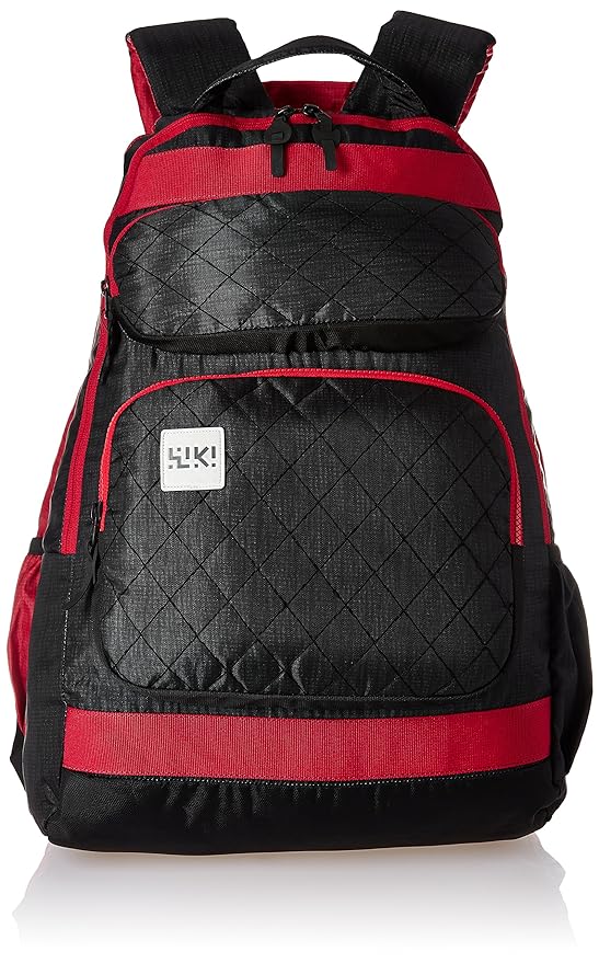 Wildcraft Polyester 39 Ltrs Red and Blk School Backpack (Toss)-softy bags-dealsplant