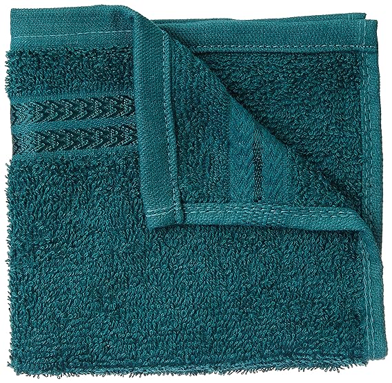 Welspun Health Cotton Large Face Towel 380 GSM, Anti-Bacterial Bright Colors High Absorbency (Solid, 30 cm x 30 cm, Set of 3-Health & Personal Care-dealsplant