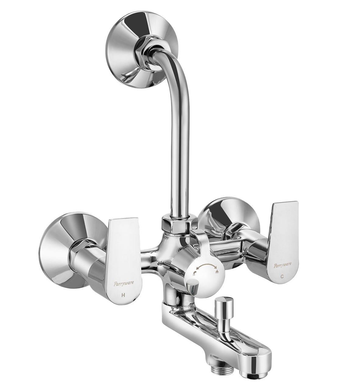Parryware PRASEO Wall Mixer 3-In-1 G5817A1