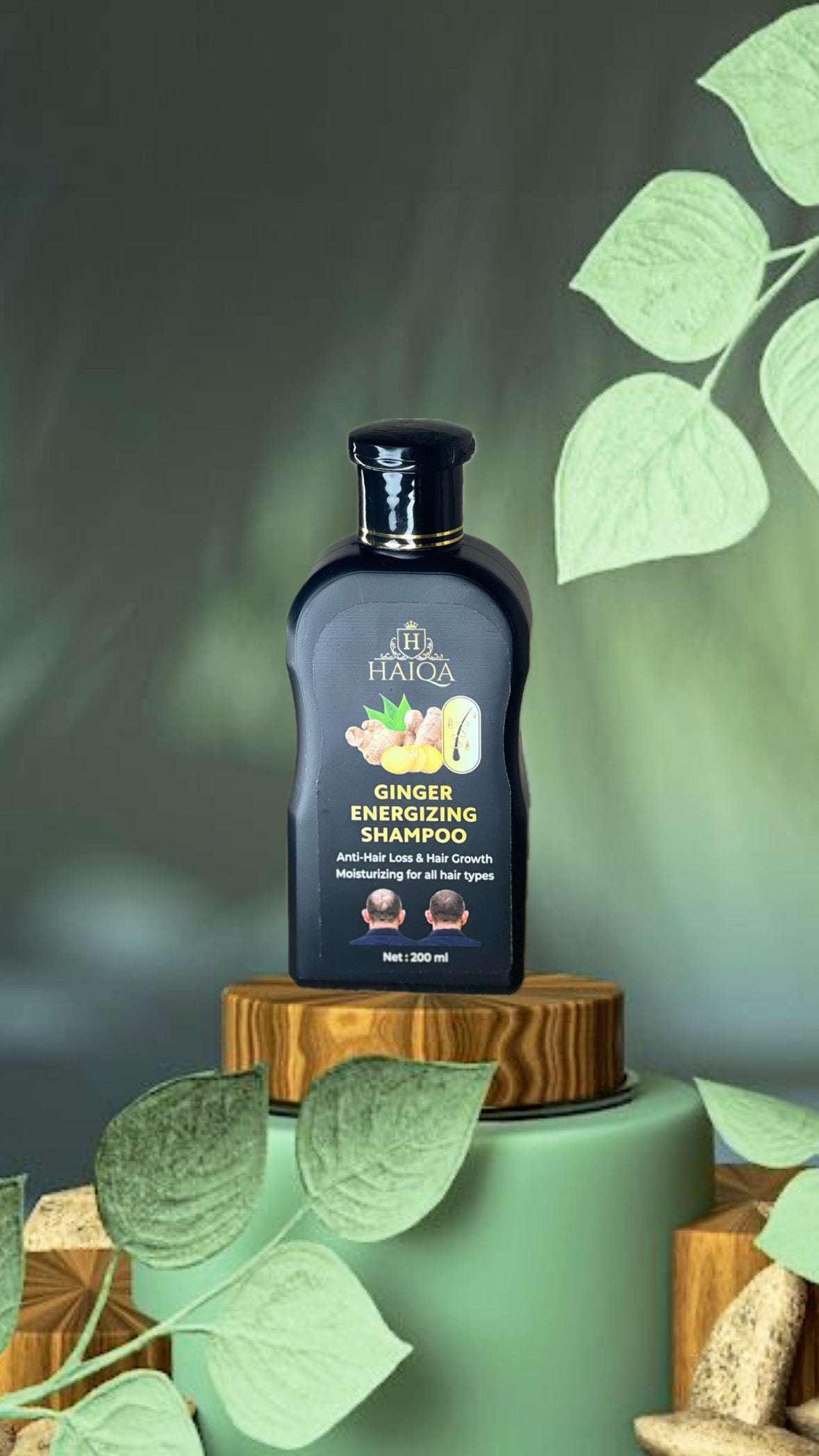 HAIQA Ginger Energizing Shampoo-dealsplant