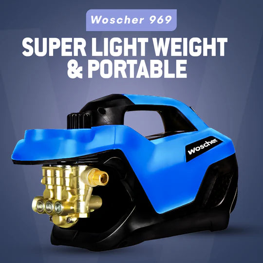 Woscher 969 100% Copper Motor 2400 W Power Pressure Washer 240 bar-Home & Kitchen Accessories-dealsplant