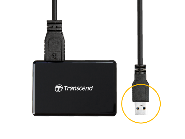 Transcend TS-RDF8K2 USB 3.1 Gen 1 SDXC/SDHC UHS-I, microSDXC/SDHC UHS-I and CompactFlash Memory Cards Multi Card Reader USB Type-A-card reader-dealsplant