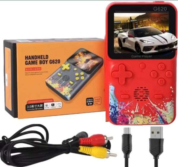 SUP + G620 Gamebox Handheld,Retro Video Game for Kids,SUP 500 in 1:Super Wide LCD for TV,Classic Games Like Contra1 Contra Force Super Mario Bros Street Fighter-USB Recharge (Multicolor)-VIDEOGAME-dealsplant