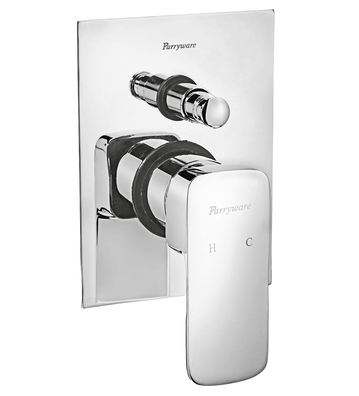 Parryware QUATTRO ultra High flow Diverter Upper Trim T2386A1