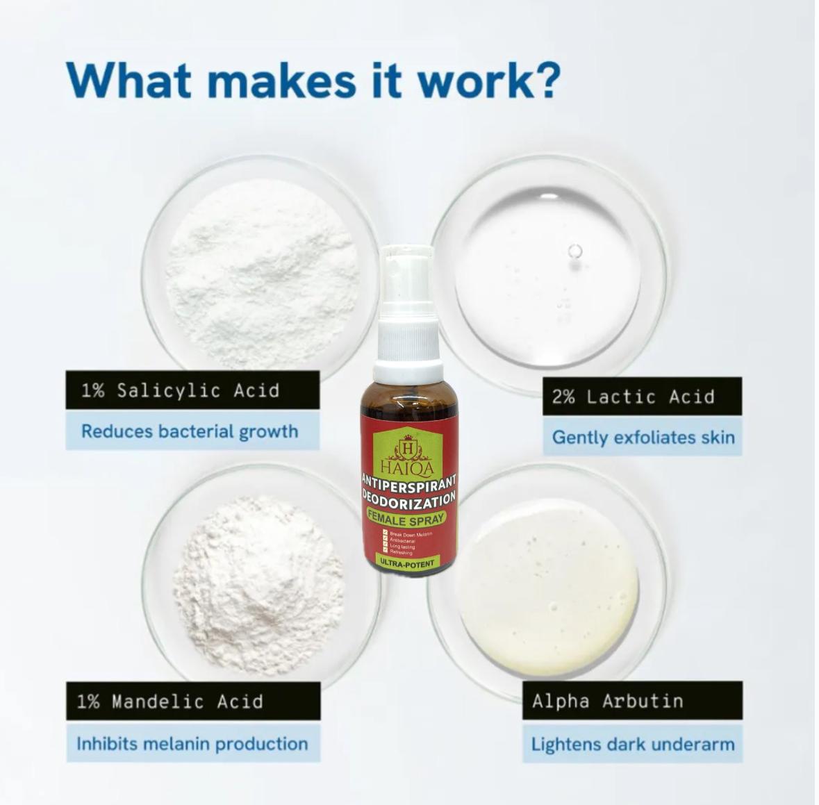 Haiqa Antiperspirant Deodorization -FEMALE-30ml-HEALTH & PERSONAL CARE-dealsplant