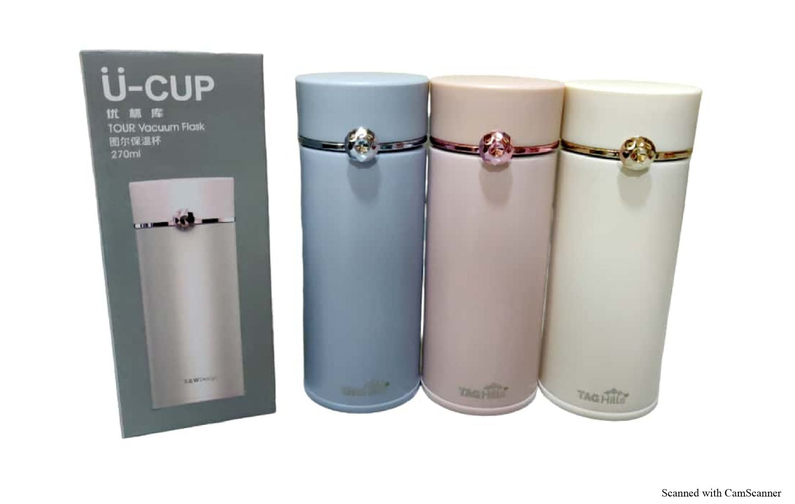 Tag Hills Stainless Steel Insulated Water Bottle Flask with Multi Colour 270Ml-flask-dealsplant