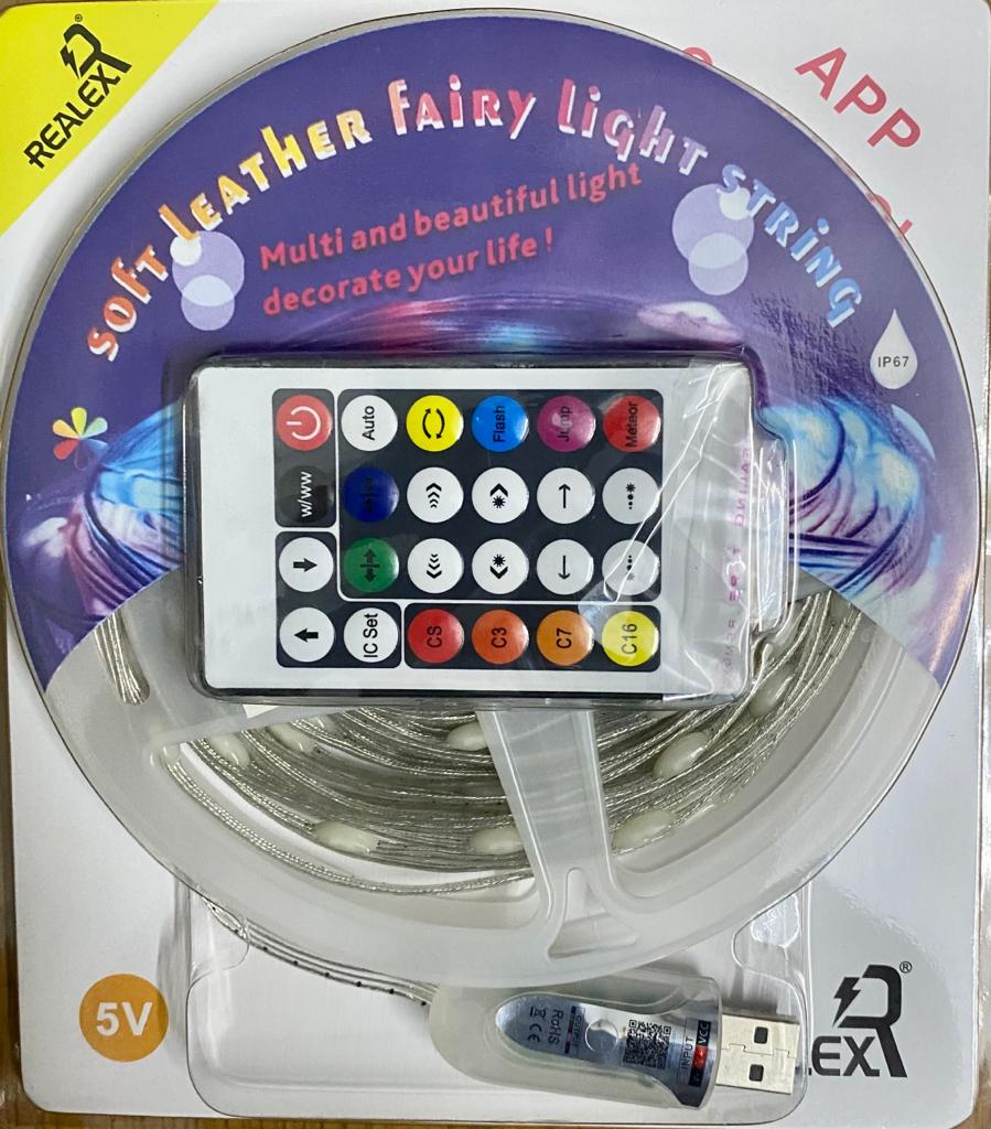 Dealsplant Voice /App /Remote controlled Multi color Multi mode LED String light 5V water proof decorative light (10M)-LED Lights-dealsplant