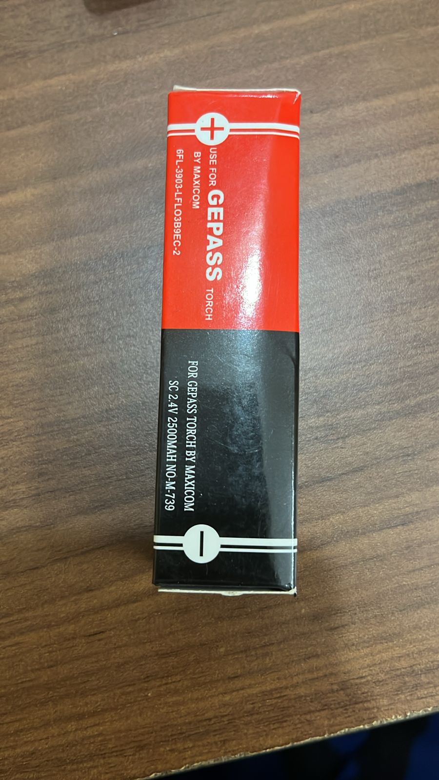 Geepas Premium quality 2.4V 2500mAh Rechargeable Ni-Cd Battery-Batteries-dealsplant