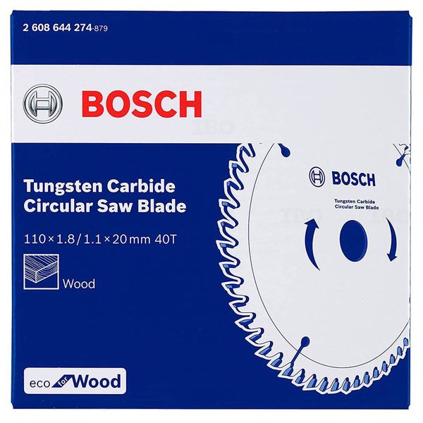 Bosch 2608644274 110x1.8/1.1x20mm 40Teeth Circular Saw Blade-Circular Saw Blade-dealsplant