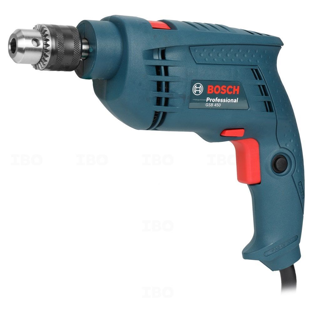Bosch GSB 450 Wrap Set 450 watts 10 mm Impact Drill-POWER TOOL Impact Drill-dealsplant