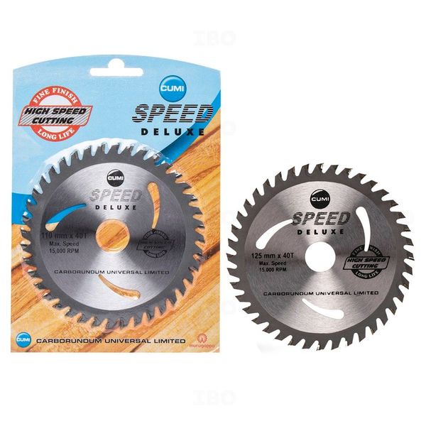 Cumi Speed Deluxe 110x1.5x20mm 40 Teeth Ultra Thin Wood Cutting Blade-Wood Cutting Blade-dealsplant