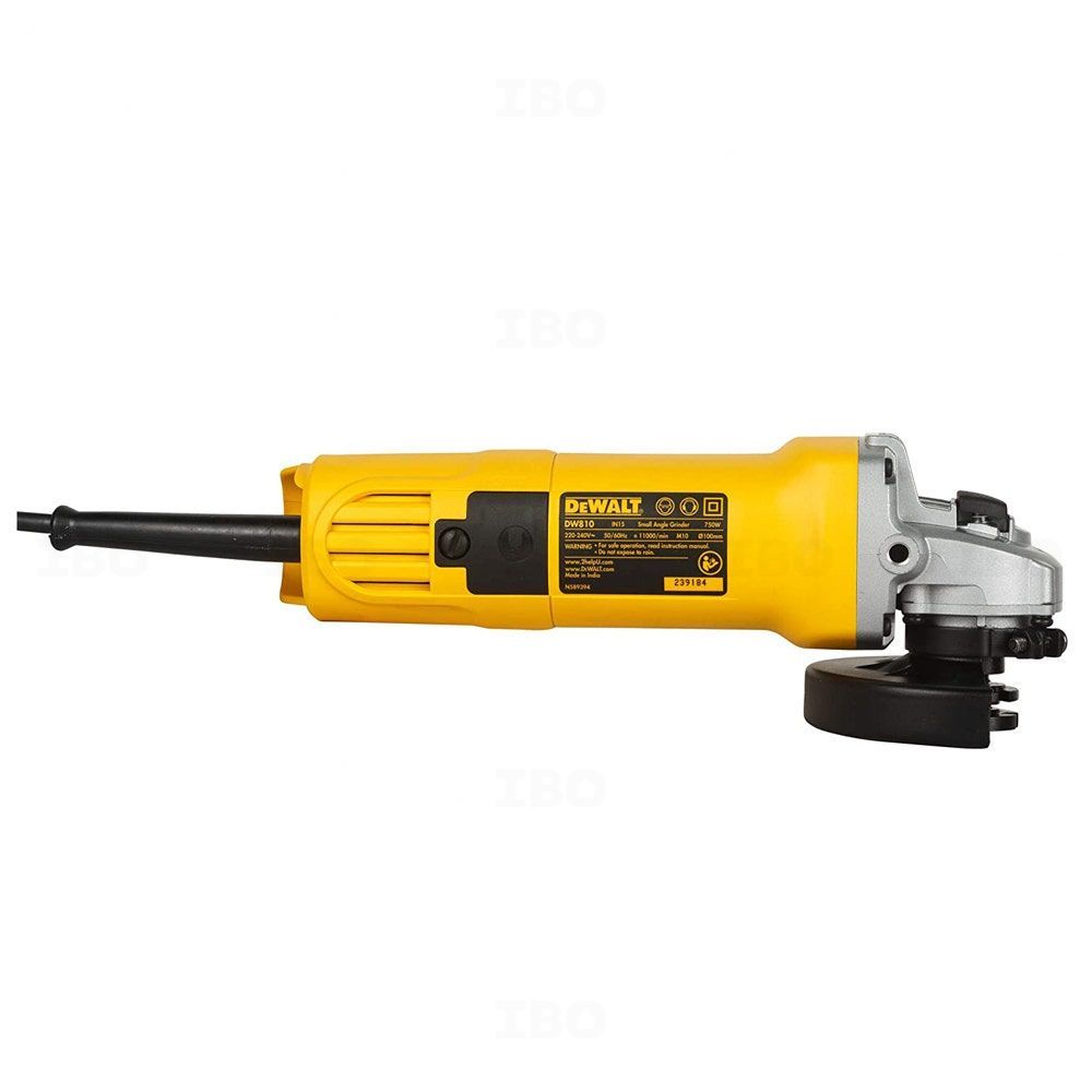 Dewalt DW810-IN 750 W 100 mm Angle Grinder-Power tools-dealsplant