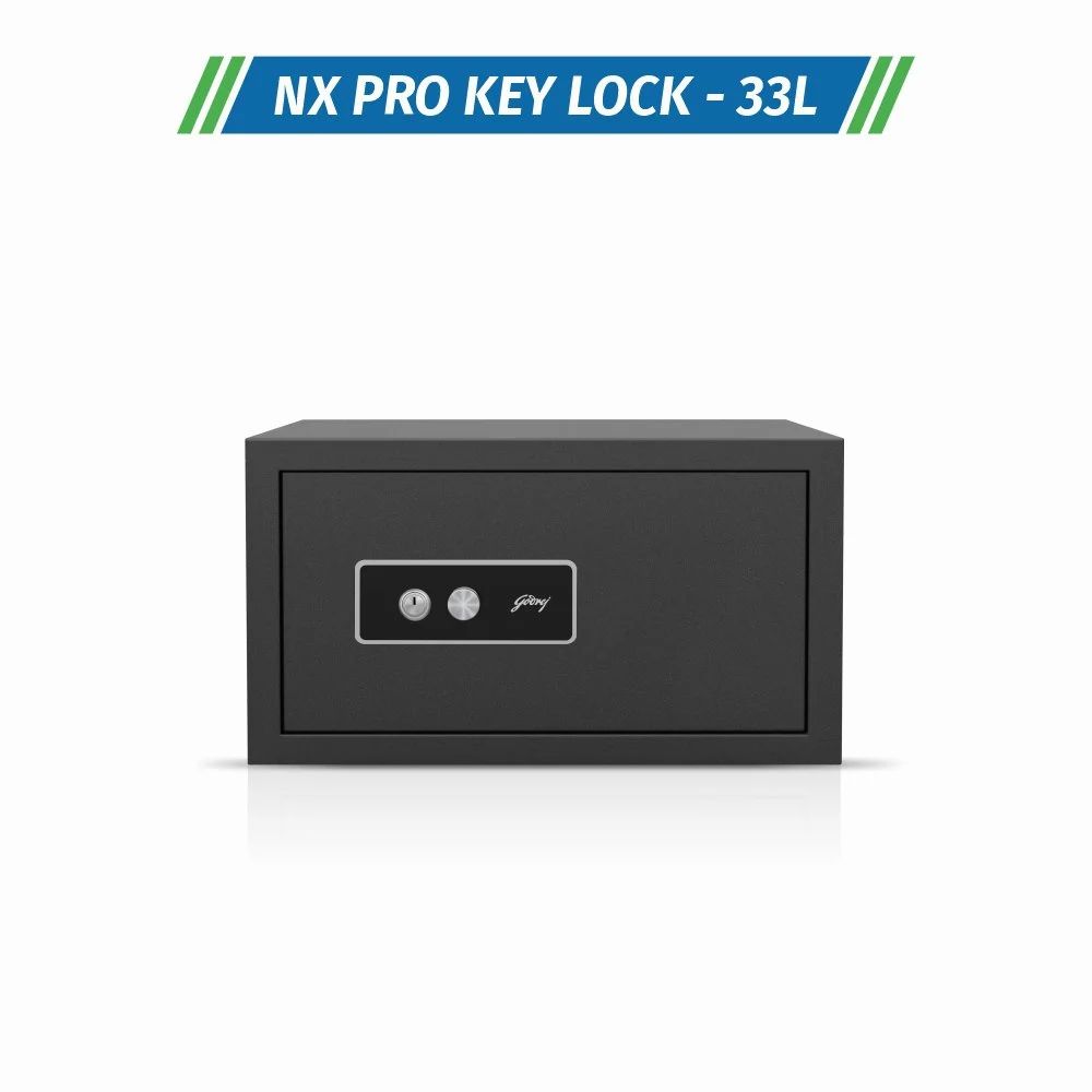 Godrej NX Pro Key Lock 33 Litre Ebony Home Locker-Safe Locker-dealsplant