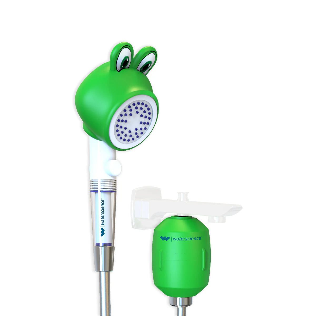 WaterScience CLEO SFH-K 921 Kiddo Hand Shower Filter Green Foggy-bathroom accessories-dealsplant
