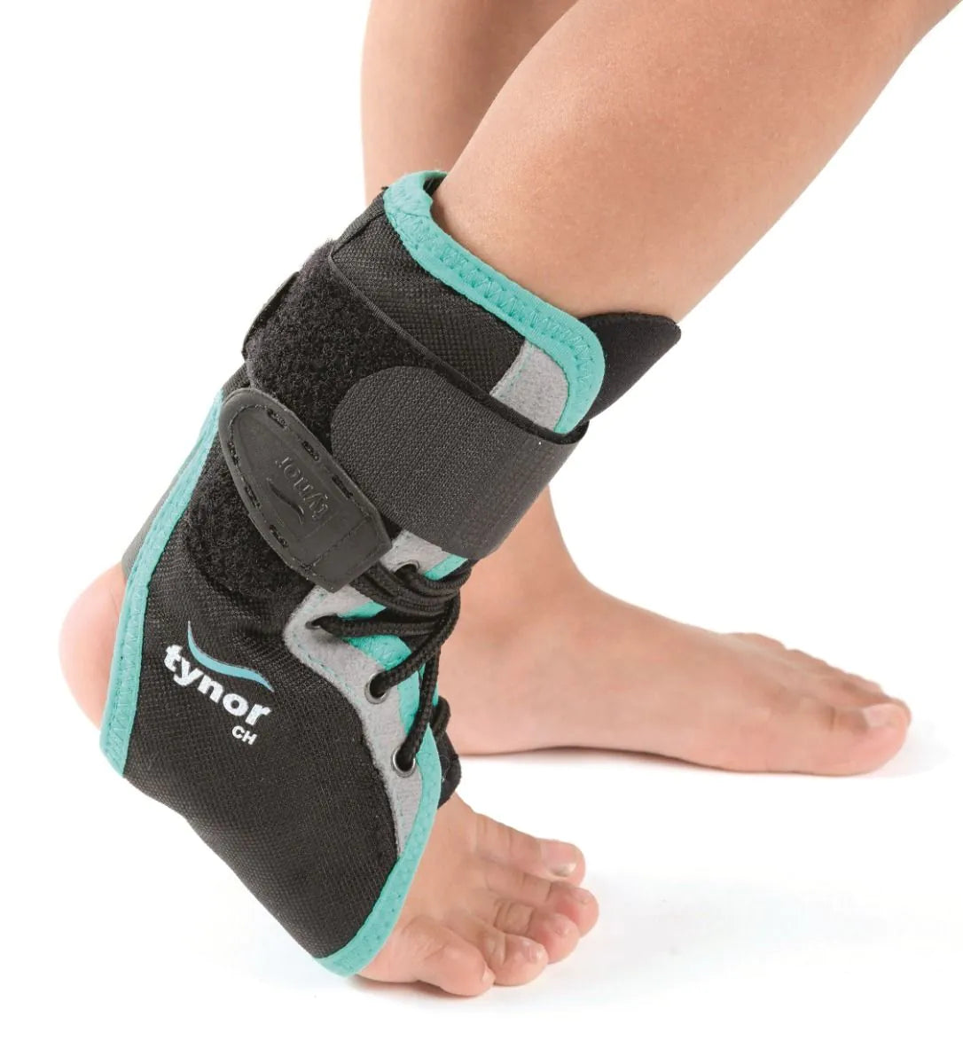Tynor Ankle Brace, Black, Child 1- Unit D-02 CH-Health & Personal Care-dealsplant
