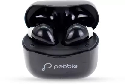 Pebble Neo buds PTWE06 Wireless Earphones white Bluetooth Headset (Black, True Wireless)-Wireless Head phone-dealsplant