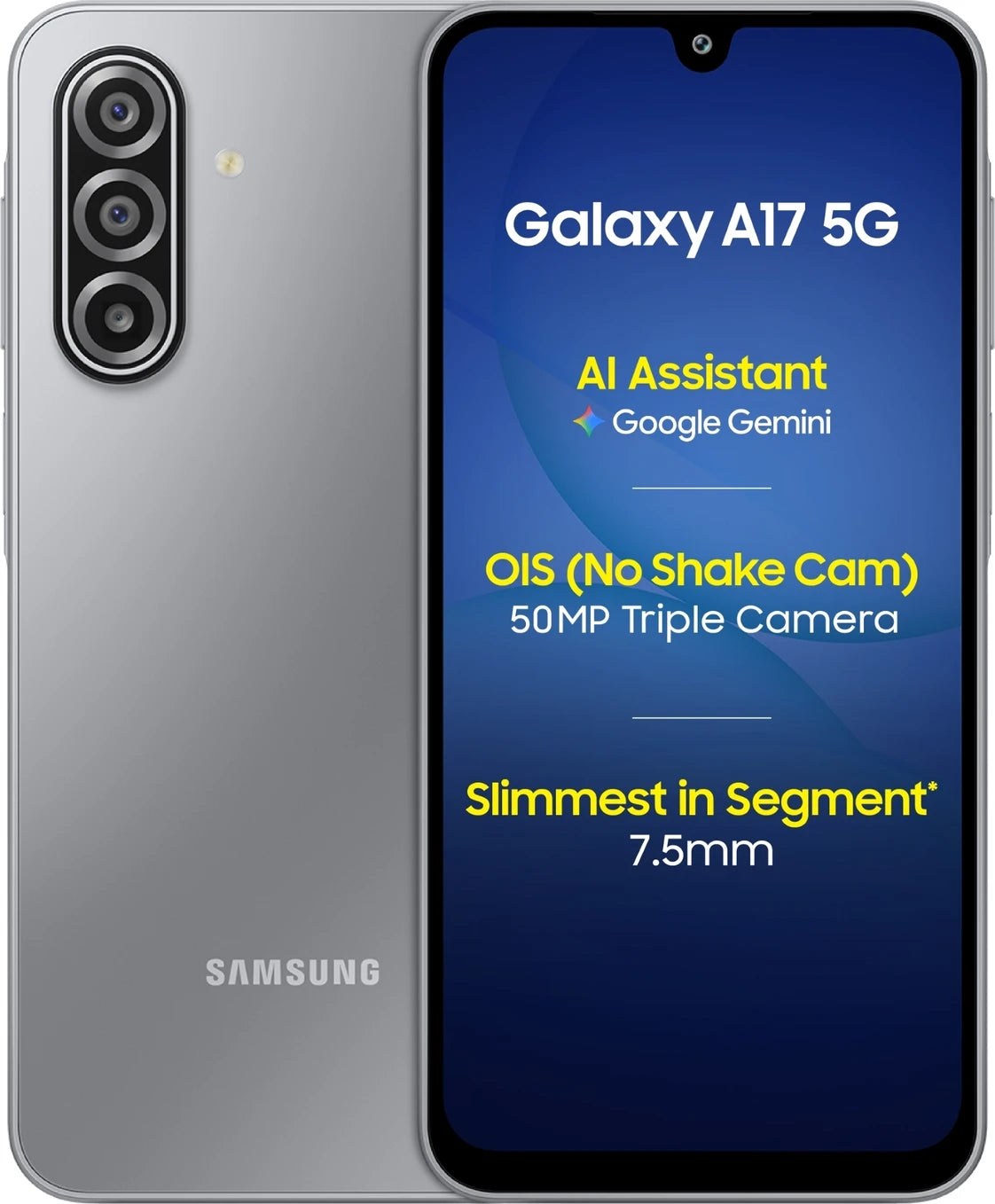 Samsung Galaxy A17 5G Grey-Mobile Phones-dealsplant