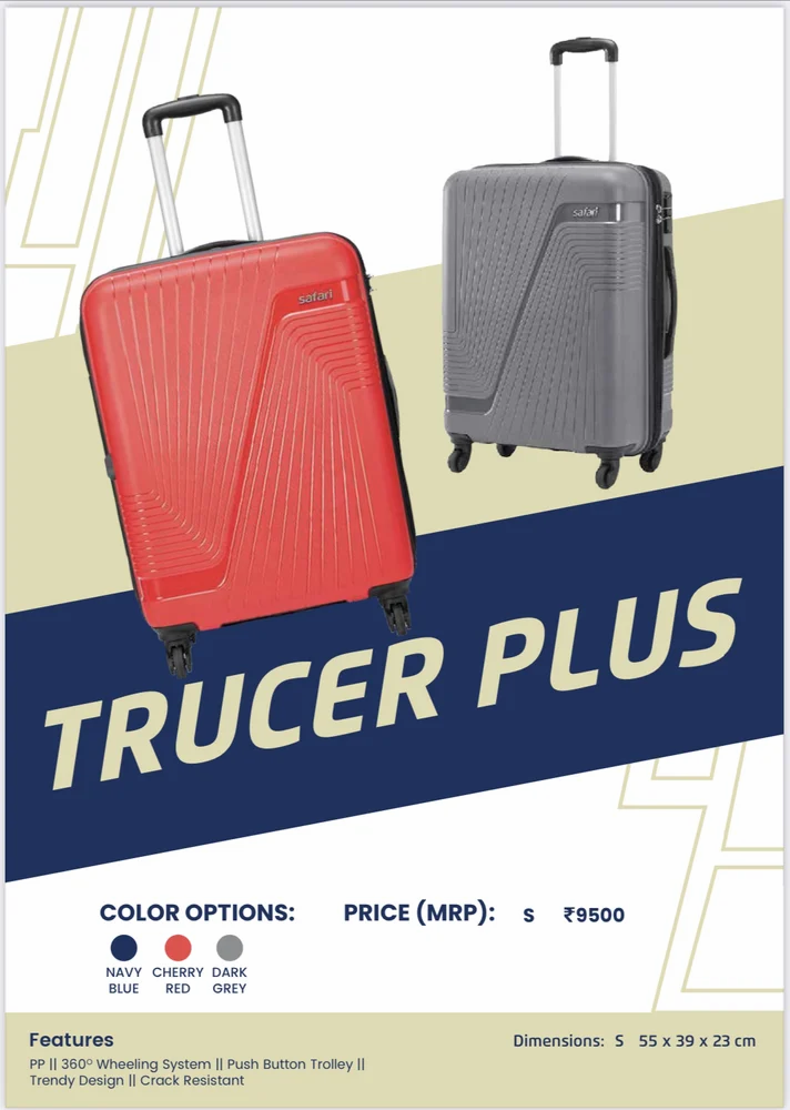 Safari Trucer Plus 55 Small Trolley