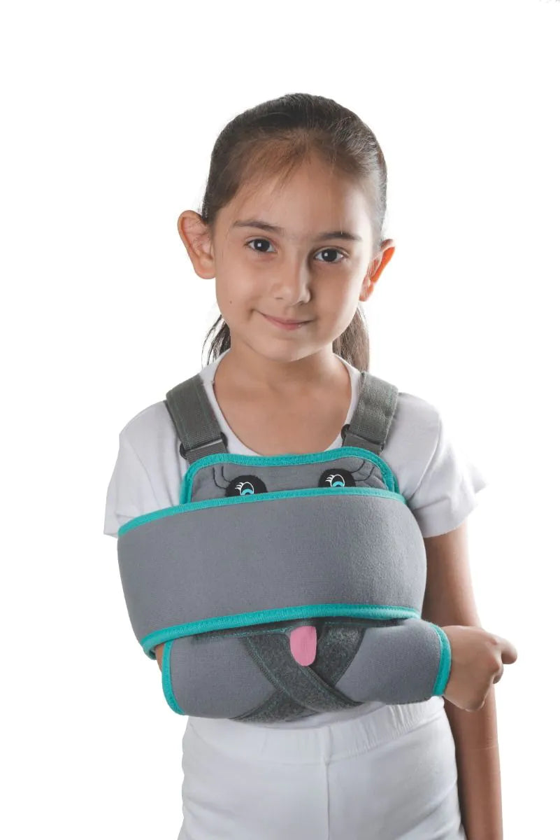 Tynor Universal Shoulder Immobiliser, Grey, Child, 1 Unit C-02 CH-Health & Personal Care-dealsplant