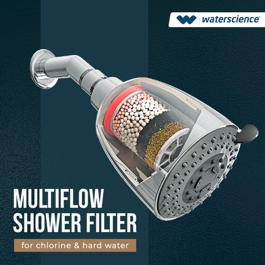 WaterScience Cleo SFM-419 Multiflow Shower Head Filter-bathroom accessories-dealsplant