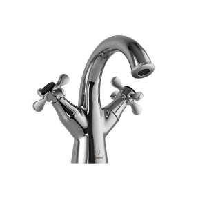 Jaquar Queen's Prime Faucets Central Hole Basin Mixer QQP-CHR-7167BPM-Basin Mixer-dealsplant