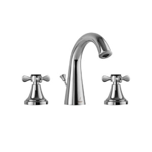Jaquar Queen's Prime Faucets 3-Hole Basin Mixer with Popup Waste System - Chrome QQP-CHR-7191PM-Basin Mixer-dealsplant