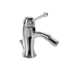 Jaquar Queen's Prime Faucets Single Lever 1-Hole Bidet Mixer with Popup Waste System - Chrome QQP-CHR-7213BPM-bidget mixer-dealsplant