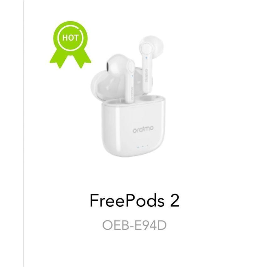 Oraimo Original OEB-94D True wireless headset in white color, Unique sound quality , Best packing-Headsets-dealsplant