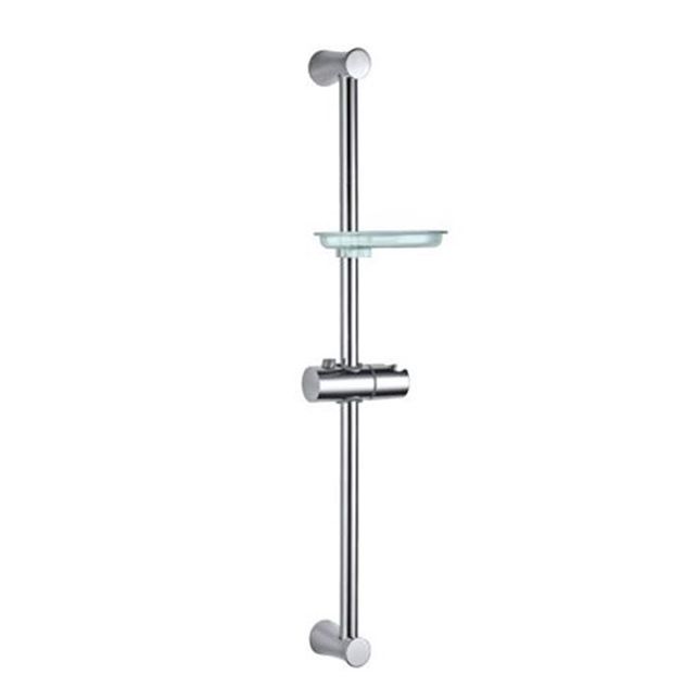 Jaquar Sliding Rail SHA-1187N Shower Area 19 mm Dia and 600 mm long with Hand Shower Holder and Soap Dish-Sliding Rail-dealsplant