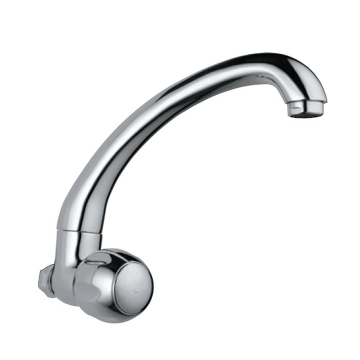 Jaquar Clarion Sink Cock with Swinging Spout (Wall Mounted Model) CQT-CHR-23347-Sink Cock-dealsplant