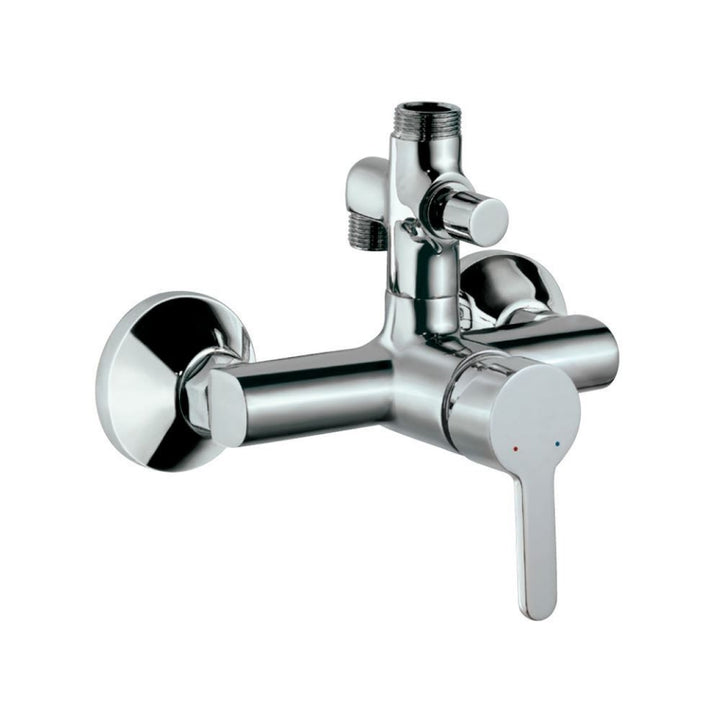 Jaquar Fusion Single Lever Shower Mixer with Provision for Connection to Exposed Shower Pipe FUS-CHR-29145-Shower Mixer-dealsplant
