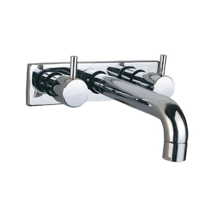 Jaquar Florentine Two Concealed Stop Cocks with Bath Spout FLR-CHR-5435N-Concealed Stop Cock-dealsplant