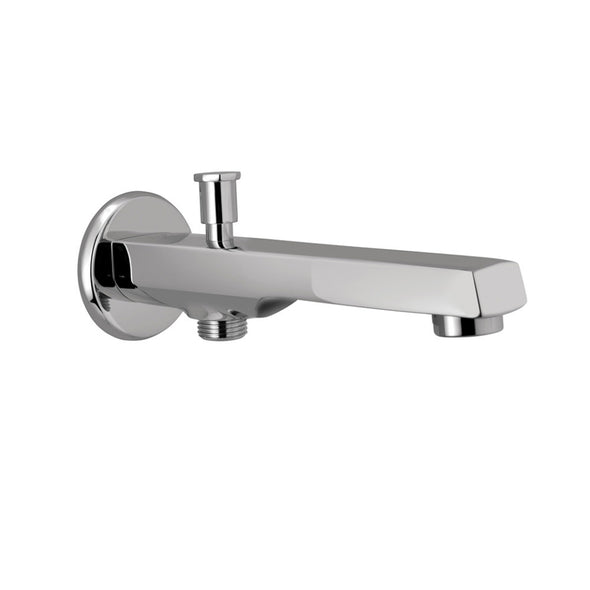 Jaquar Continental Prime Bath Tub Spout Chrome SPJ-463PM With Button Attachment For Hand Shower With Wall Flange-Bath Tub Spout-dealsplant