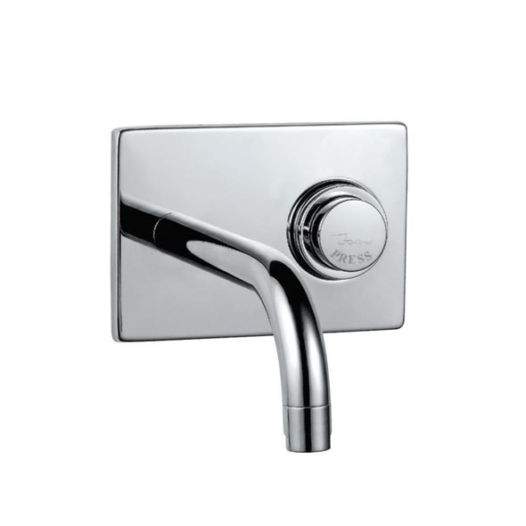 Jaquar Pressmatic Taps Non-Concussive Basin Tap Wall Mounted Chrome PRS-061-Basin Tap-dealsplant