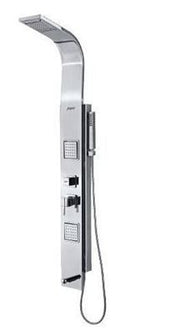 Jaquar Shinny Shower Panels JPL-SSF-ST8896 Chrome 1600 x 230 mm-Shower Panels-dealsplant