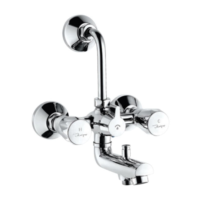 Jaquar Continental Wall Mixer 3 In 1 System with Provision for both Hand Shower and Overhead Shower CON-CHR-281KN-Wall Mixer-dealsplant