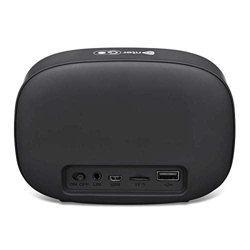 Enter-Go - Boomer Melody - HD Stereo Sound Bluetooth Speaker with USB Mode, TF Card, FM Radio and AUX (Silver)-Speakers-dealsplant