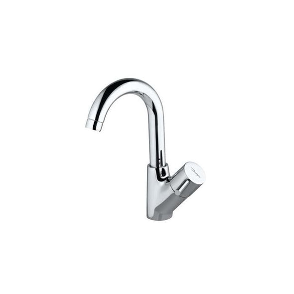 Jaquar Florentine Sink Cock (Table Mounted) with Angular Knob FLR-CHR-5359N-Kitchen Faucet-dealsplant