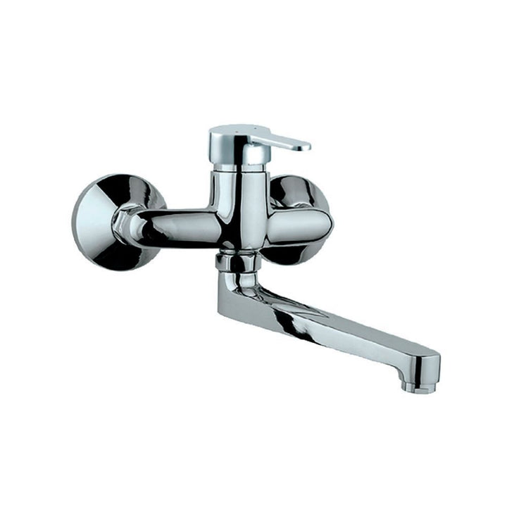 Jaquar Fusion Single Lever Sink Mixer with Swivel Spout, Wall Mounted FUS-CHR-29163-sink mixer-dealsplant