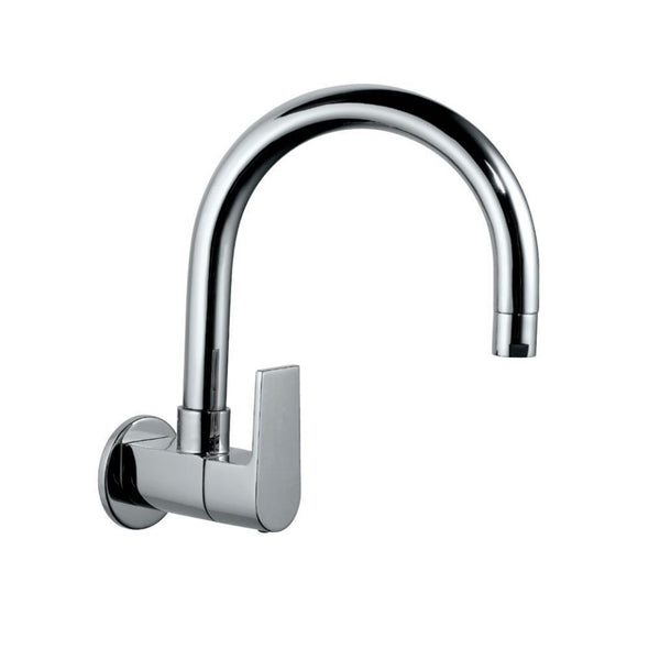 Jaquar Aria Sink Cock with Regular Swinging Spout Wall Mounted Model ARI-CHR-39347S-Sink Cock-dealsplant