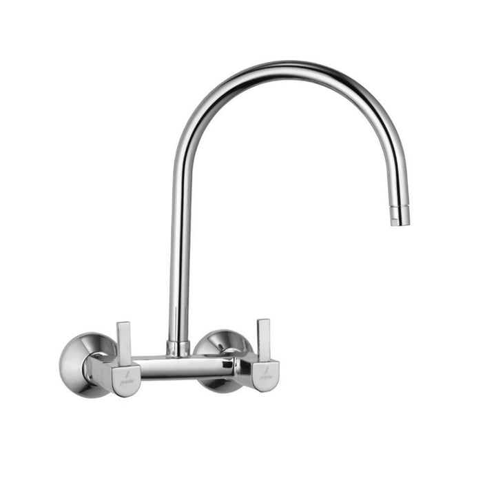 Jaquar D'Arc Sink Mixer with Regular Swivel Spout Wall Mounted DRC-CHR-37309-sink mixer-dealsplant