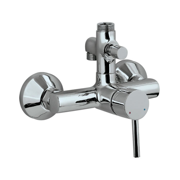 Jaquar Florentine Single Lever Shower Mixer with Provision for Connection to Exposed Shower Pipe FLR-CHR-5145-Shower Mixer-dealsplant