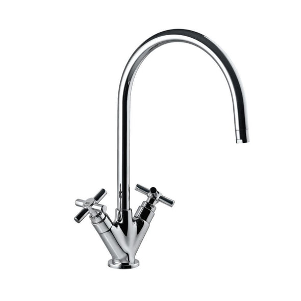 Jaquar Solo Mono Sink Mixer with Swivel Spout Chrome SOL-CHR-6319B-sink mixer-dealsplant