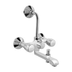 Parryware Coral Wall Mixer 3 in 1 Half Turn-Taps & Dies-dealsplant