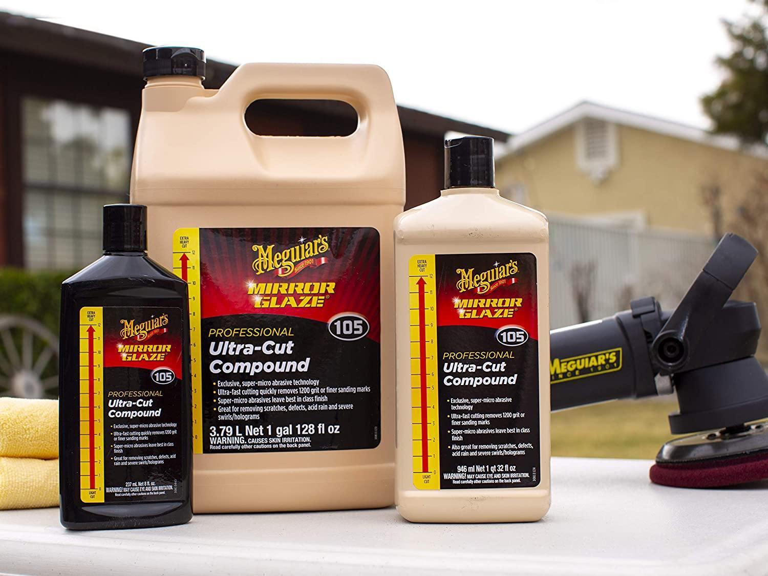 3M Meguiar's M105 Mirror Glaze Ultra-Cut Compound -8-Car Accessories-dealsplant