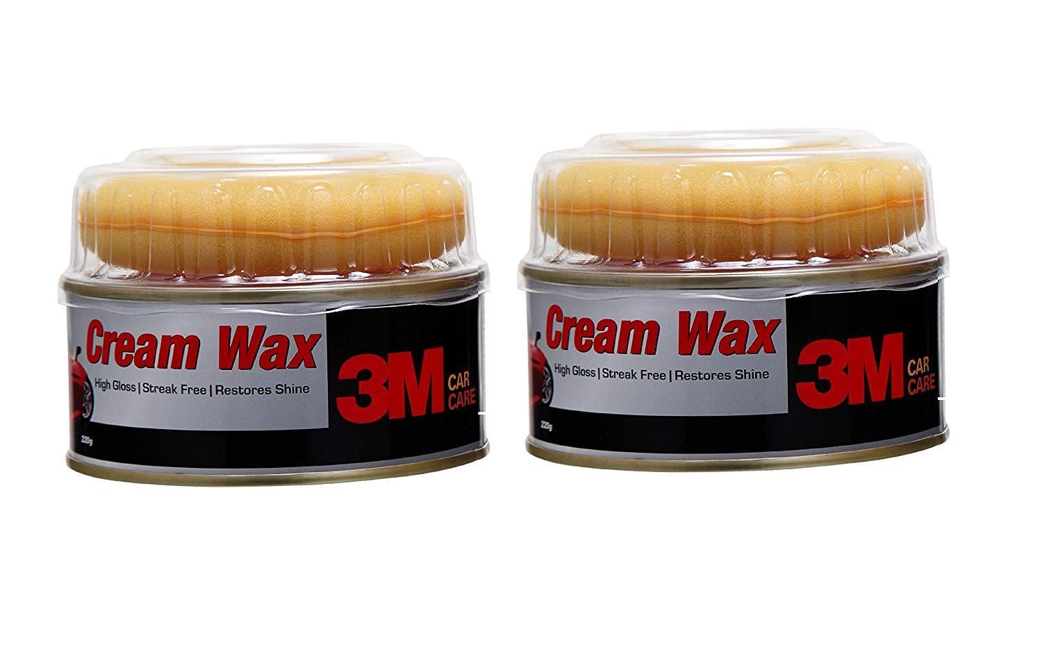 3M Specialty Cream Wax High Gloss Streak free restores shine (220 g)-Car Accessories-dealsplant