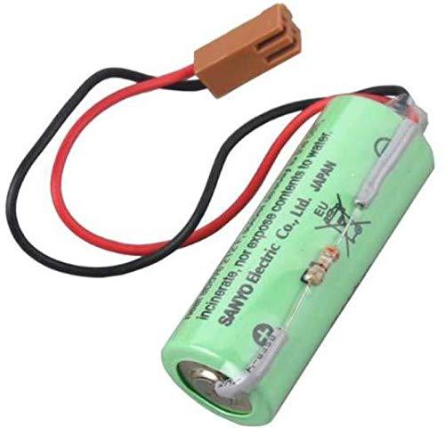 Sanyo Battery CR17450SE-R - 3V - 2200mAh - A98L-0031-0012 - CR17450-17450 PLC w/2P Plug-Battery-dealsplant