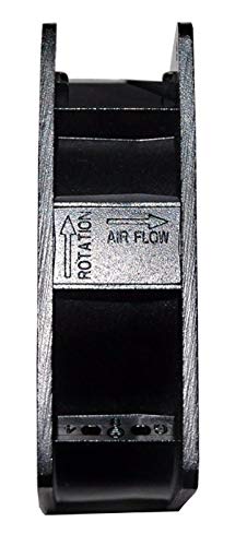 220V AC Power Cooling Fan Axial Metal Black Fan-Fans-dealsplant